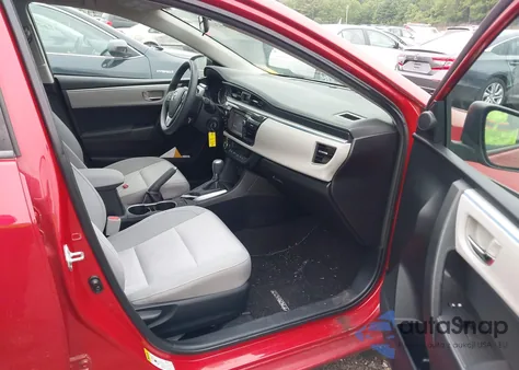 2014 Toyota Corolla Le from USA, damaged, VIN 2T1BURHE0EC039086